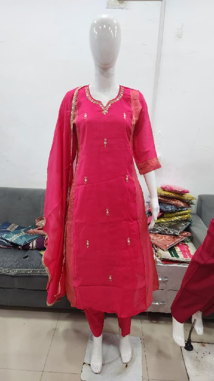 OSSM STYLE D.NO 1769-1776 TO 1779-1790 WHOLESALE READYMADE BEAUTIFUL STYLISH 3 PCS COMBO SET SUITS EXPORTER