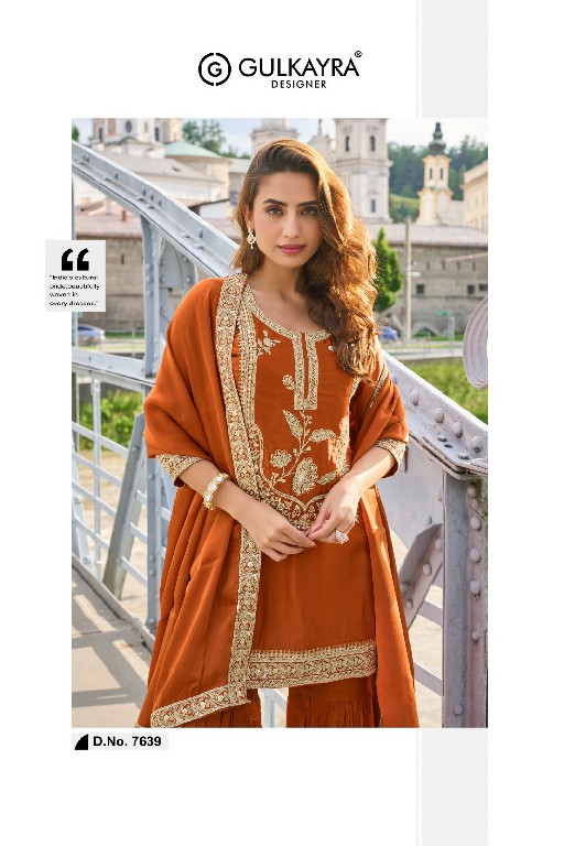 LAVANYA BY GULKAYRA DESIGNER WHOLESALE READYMADE PURE SILK PARTY WEAR TOP SHARARA WITH DUPATTA ONLINE