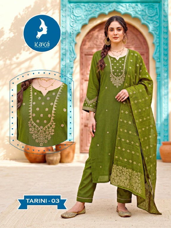 KAYA TARINI WHOLESALE READYMADE MILANO SHIMMER BIG SIZE CLASSIC 3 PCS SUITS SUPPLIER