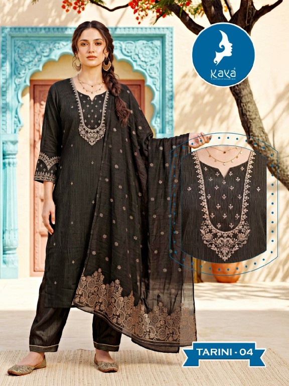 KAYA TARINI WHOLESALE READYMADE MILANO SHIMMER BIG SIZE CLASSIC 3 PCS SUITS SUPPLIER