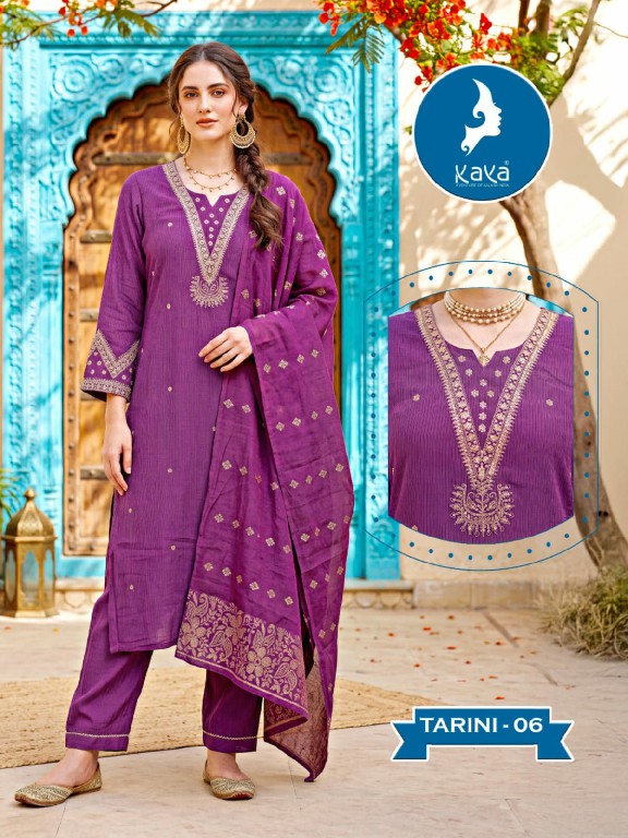 KAYA TARINI WHOLESALE READYMADE MILANO SHIMMER BIG SIZE CLASSIC 3 PCS SUITS SUPPLIER