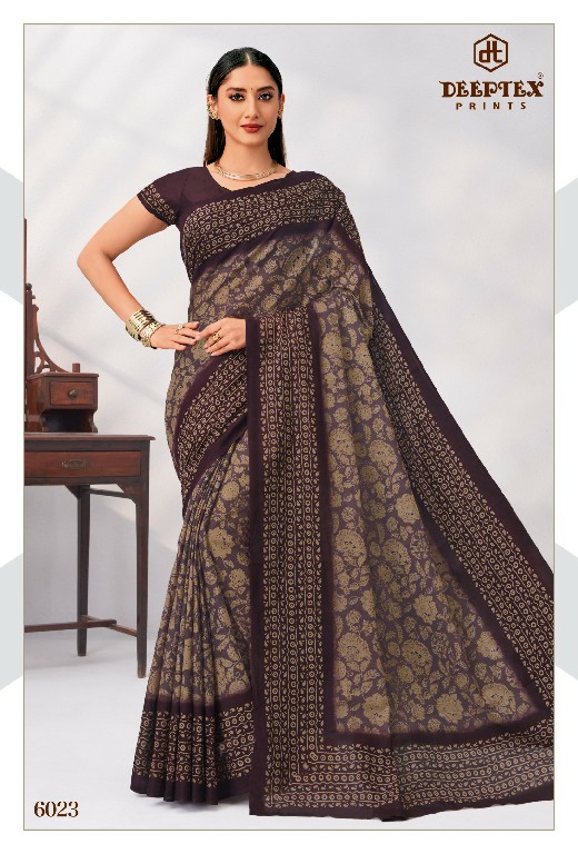 DEEPTEX MOTHER INDIA VOL 60 WHOLESALE COTTON PRINTED SUMMER WEAR SAREES FOR WOMEN ONLINE