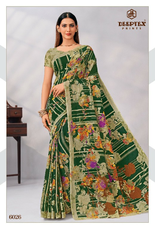 DEEPTEX MOTHER INDIA VOL 60 WHOLESALE COTTON PRINTED SUMMER WEAR SAREES FOR WOMEN ONLINE