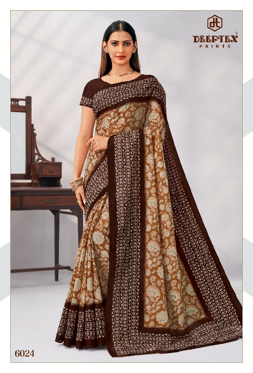 DEEPTEX MOTHER INDIA VOL 60 WHOLESALE COTTON PRINTED SUMMER WEAR SAREES FOR WOMEN ONLINE
