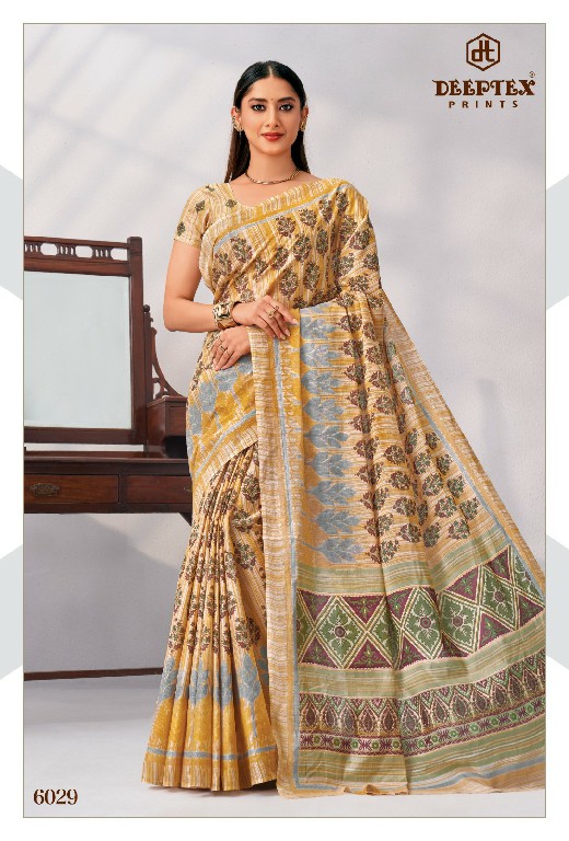 DEEPTEX MOTHER INDIA VOL 60 WHOLESALE COTTON PRINTED SUMMER WEAR SAREES FOR WOMEN ONLINE
