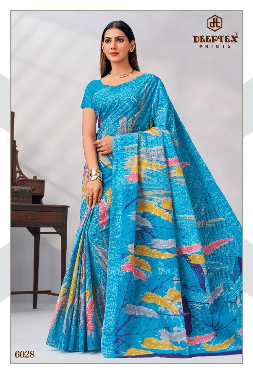 DEEPTEX MOTHER INDIA VOL 60 WHOLESALE COTTON PRINTED SUMMER WEAR SAREES FOR WOMEN ONLINE