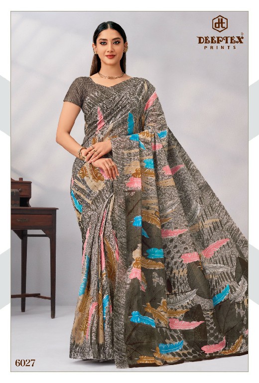 DEEPTEX MOTHER INDIA VOL 60 WHOLESALE COTTON PRINTED SUMMER WEAR SAREES FOR WOMEN ONLINE
