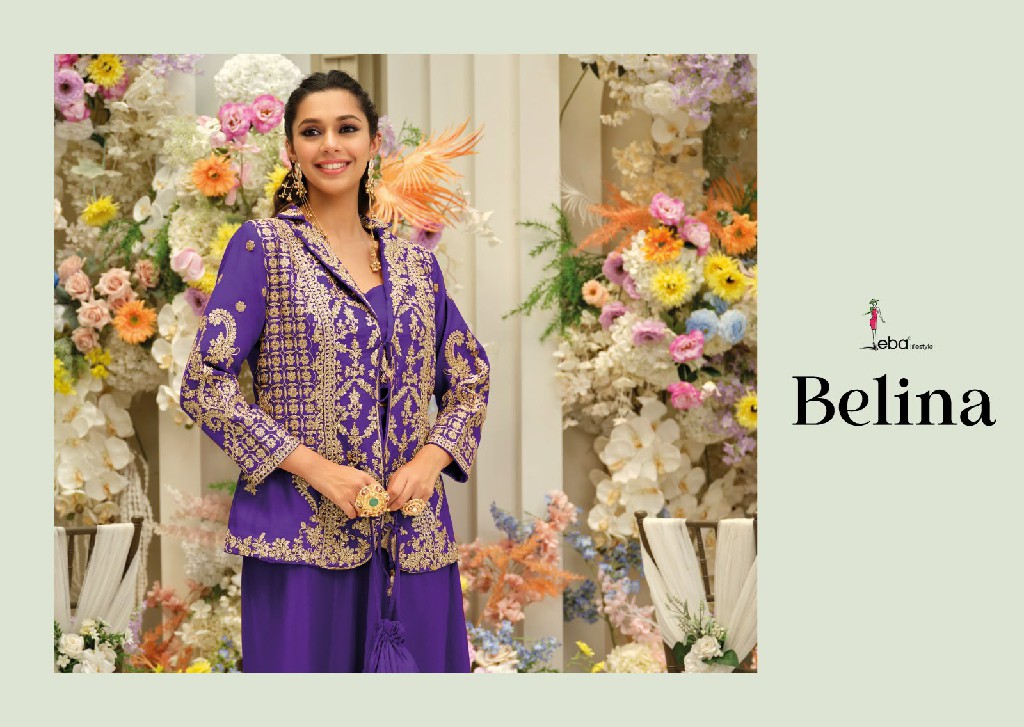 EBA LIFESTYLE BELINA WHOLESALE READYMADE CHINON WITH WORK FESTIVE SPECIAL INDO WESTERN DRESS FOR WOMEN ONLINE