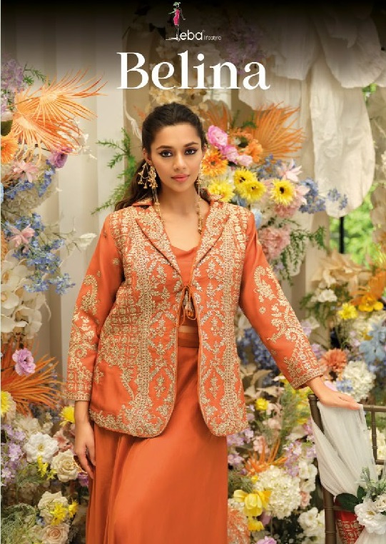 EBA LIFESTYLE BELINA WHOLESALE READYMADE CHINON WITH WORK FESTIVE SPECIAL INDO WESTERN DRESS FOR WOMEN ONLINE