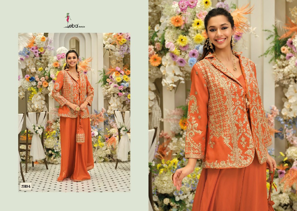 EBA LIFESTYLE BELINA WHOLESALE READYMADE CHINON WITH WORK FESTIVE SPECIAL INDO WESTERN DRESS FOR WOMEN ONLINE