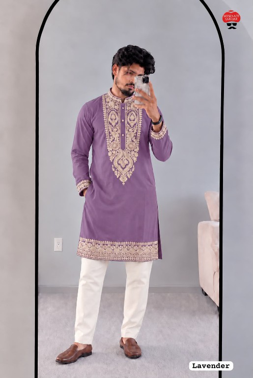 TEXTILEDEAL UTSAV 17.0 WHOLESALE READYMADE ARMANI LACHKO ETHNIC WEAR KURTA SET FOR MEN ONLINE