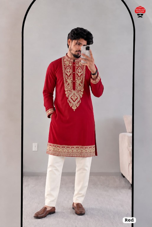 TEXTILEDEAL UTSAV 17.0 WHOLESALE READYMADE ARMANI LACHKO ETHNIC WEAR KURTA SET FOR MEN ONLINE