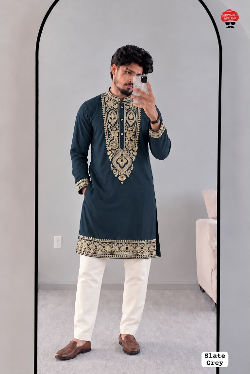 TEXTILEDEAL UTSAV 17.0 WHOLESALE READYMADE ARMANI LACHKO ETHNIC WEAR KURTA SET FOR MEN ONLINE