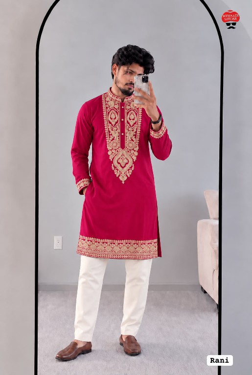 TEXTILEDEAL UTSAV 17.0 WHOLESALE READYMADE ARMANI LACHKO ETHNIC WEAR KURTA SET FOR MEN ONLINE