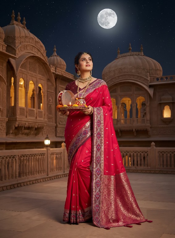 SL KARVA CHAUTH VOL 1 WHOLESALE SOFT SILK KARVA CHAUTH SPECIAL SAREES FOR WOMEN ONLINE