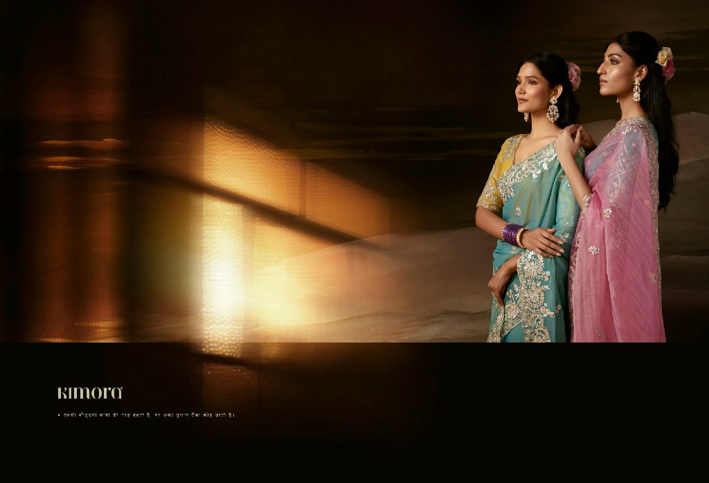 KIMORA CHANDRIMA WHOLESALE ZARI ORGANZA LUXURIOUS LOOK INDIAN SAREES FOR WOMEN SUPPLIER