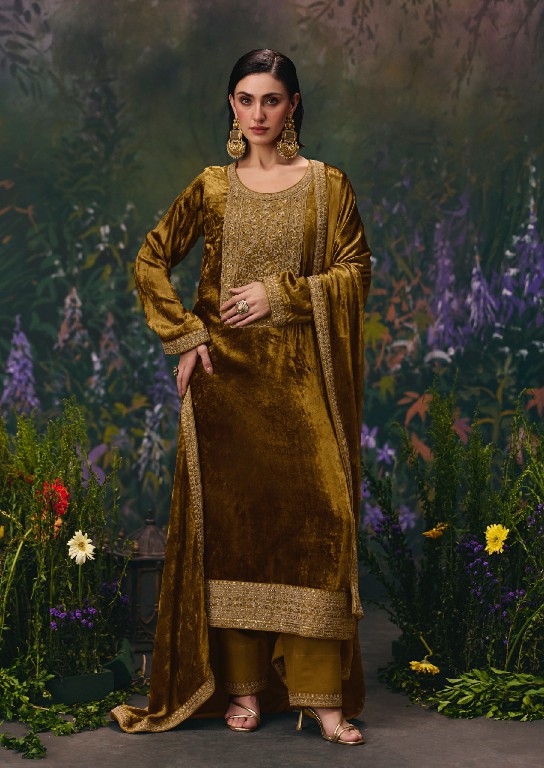 AIQA DIVINE ELEGANCE WHOLESALE VISCOSE VELVET WINTER SPECIAL UNSTITCH SALWAR SUITS SUPPLIER