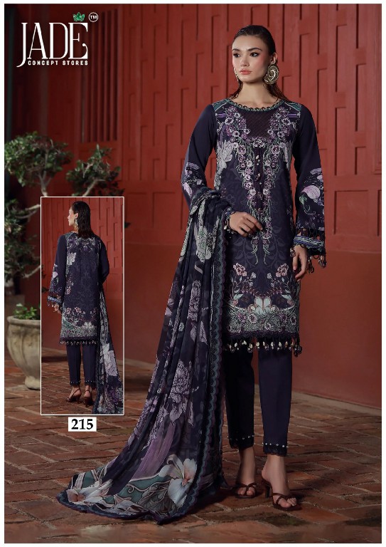 JADE CHEVRON EXCLUSIVE HEAVY COTTON VOL 22 WHOLESALE BEAUTIFUL DESIGN PAKISTANI FULLY STITCHED 3 PCS SUITS SUPPLIER