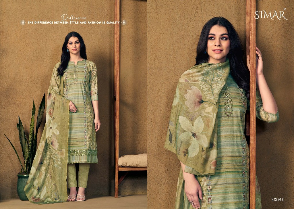 GLOSSY SIMAR BANI WHOLESALE VISCOSE PASHMINA WINTER WEAR UNSTITCH SALWAR SUITS SUPPLIER
