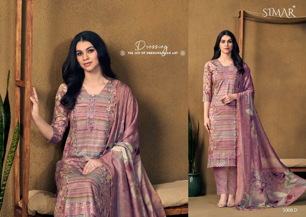 GLOSSY SIMAR BANI WHOLESALE VISCOSE PASHMINA WINTER WEAR UNSTITCH SALWAR SUITS SUPPLIER