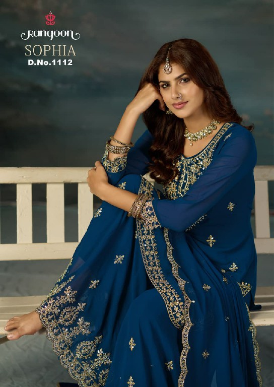 RANGOON SOPHIA WHOLESALE READYMADE GEORGETTE EXCLUSIVELY TRENDING 3 PCS SUITS EXPORTER
