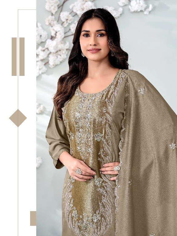 SHODASHE MADHURI WHOLESALE READYMADE GAJJI SILK FESTIVE WEAR 3 PCS SUITS EXPORTER