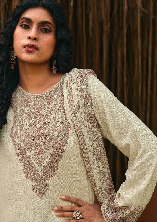 VIRVA SAHAR-E-NOOR WHOLESALE VISCOSE PASHMINA WINTER LUXURIOUS UNSTITCH SALWAR SUITS EXPORTER
