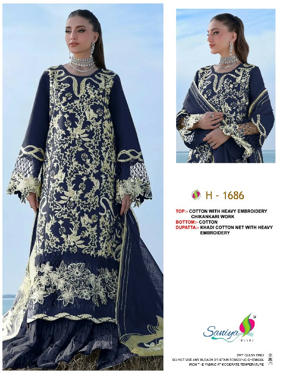 SANIYA TRENDZ RANG RASIYA PREMIUM LAWN VOL 3 WHOLESALE COTTON CHIKANKARI EMBROIDERED UNSTITCH SALWAR SUITS FOR EXPORT