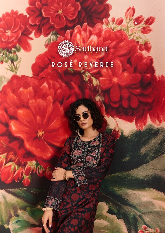 SADHANA ROSE REVERIE WHOLESALE VISCOSE PASHMINA WINTER COLLECTION UNSTITCH SALWAR SUITS EXPORTER