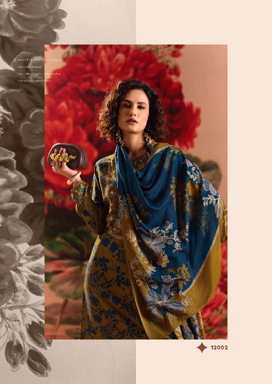 SADHANA ROSE REVERIE WHOLESALE VISCOSE PASHMINA WINTER COLLECTION UNSTITCH SALWAR SUITS EXPORTER