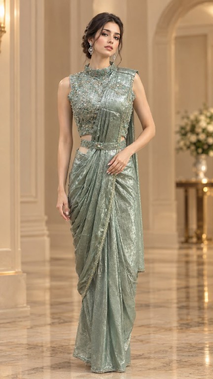 AMOHA D.NO 102478 WHOLESALE IMPORTED SAND WASH READY TO WEAR PARTY WER SAREES FOR WOMEN ONLINE