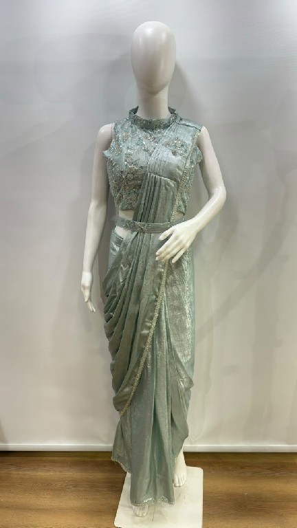 AMOHA D.NO 102478 WHOLESALE IMPORTED SAND WASH READY TO WEAR PARTY WER SAREES FOR WOMEN ONLINE