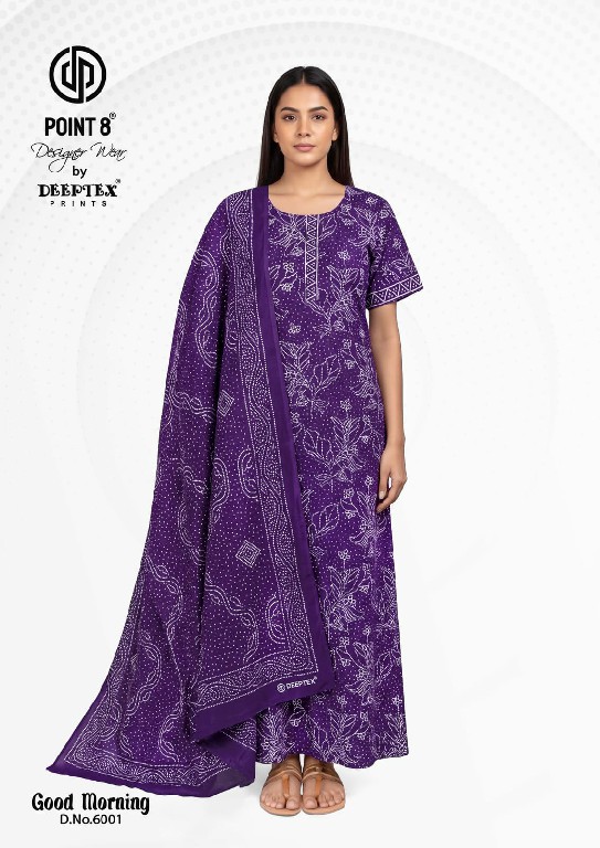 DEEPTEX POINT 8 GOOD MORNING VOL 6 WHOLESALE READYMADE COTTON PRINTED BEST NIGHTY WITH DUPATTA FOR EXPORT