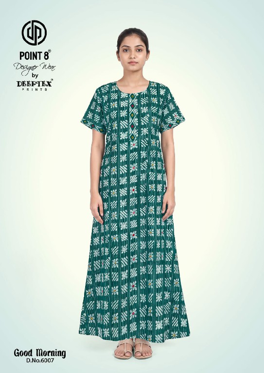 DEEPTEX POINT 8 GOOD MORNING VOL 6 WHOLESALE READYMADE COTTON PRINTED NIGHTY FOR WOMEN ONLINE