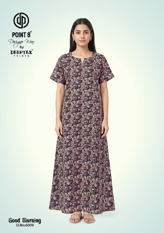 DEEPTEX POINT 8 GOOD MORNING VOL 6 WHOLESALE READYMADE COTTON PRINTED NIGHTY FOR WOMEN ONLINE