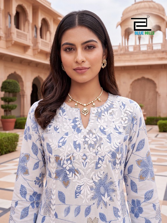 BLUE HILLS ROMY WHOLESALE READYMADE SOFT COTTON WITH WORK FANCY KURTIS FOR WOMEN ONLINE