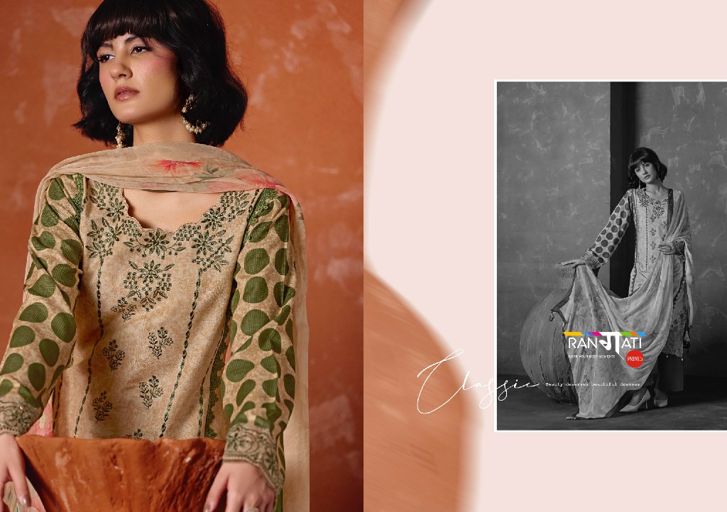 RANGATI PRINTS ADORE WHOLESALE PURE PUSHMINA WINTER BEAUTIFUL UNSTITCH SALWAR SUITS EXPORTER