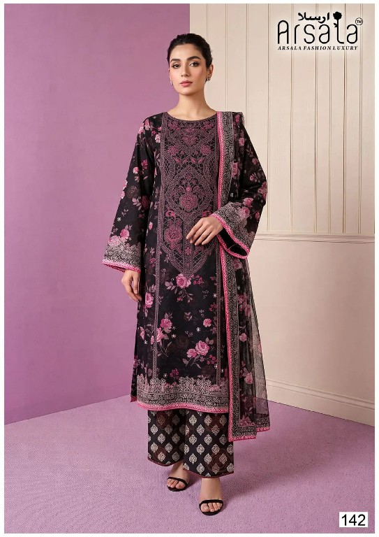 ARSALA AMARA VOL 5 WHOLESALE PURE LAWN COTTON PRINTRD KARACHI STYLE DRESS MATERIAL ONLINE