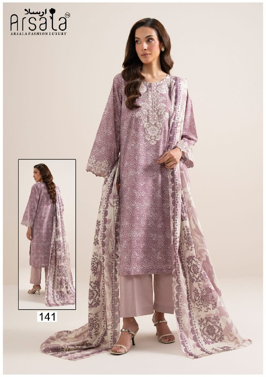 ARSALA AMARA VOL 5 WHOLESALE PURE LAWN COTTON PRINTRD KARACHI STYLE DRESS MATERIAL ONLINE