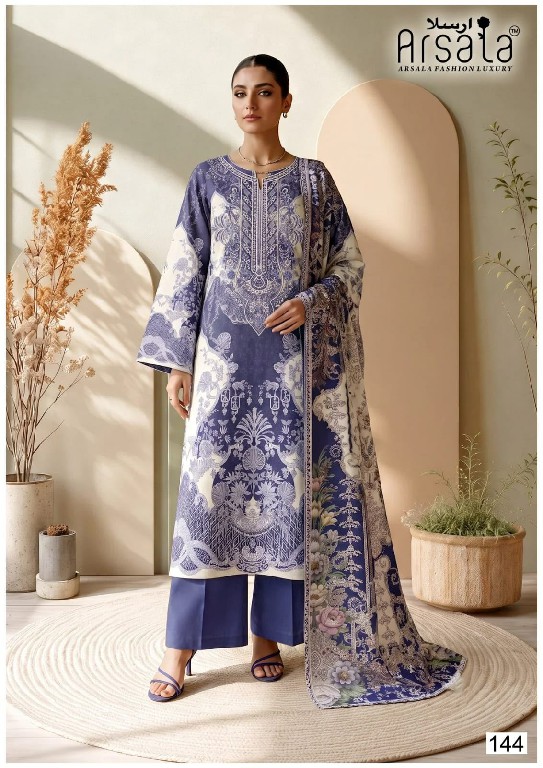 ARSALA AMARA VOL 5 WHOLESALE PURE LAWN COTTON PRINTRD KARACHI STYLE DRESS MATERIAL ONLINE