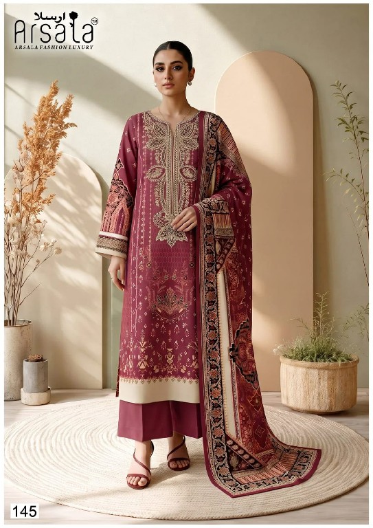ARSALA AMARA VOL 5 WHOLESALE PURE LAWN COTTON PRINTRD KARACHI STYLE DRESS MATERIAL ONLINE