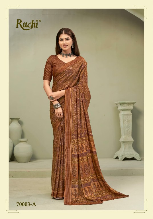 RUCHI MAJESTIC SILK VOL 1 WHOLESALE GLITTER SILK CASUAL WEAR SAREES FOR WOMEN ONLINE