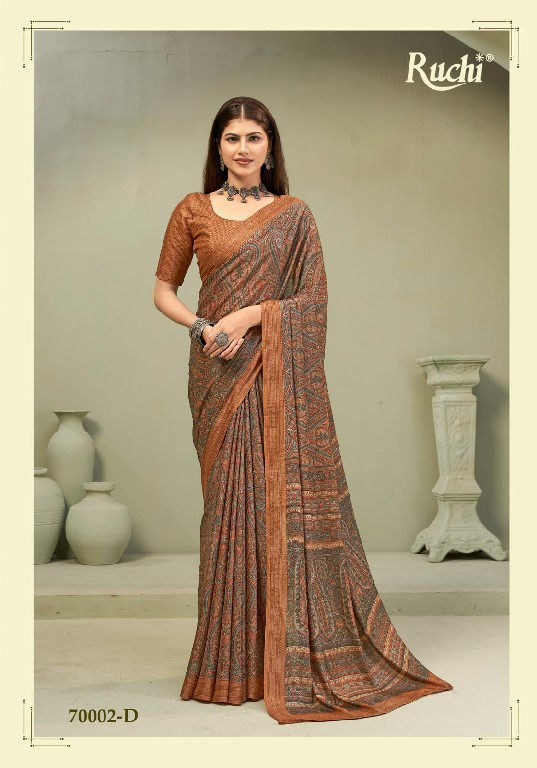 RUCHI MAJESTIC SILK VOL 1 WHOLESALE GLITTER SILK CASUAL WEAR SAREES FOR WOMEN ONLINE