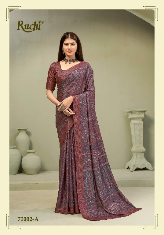 RUCHI MAJESTIC SILK VOL 1 WHOLESALE GLITTER SILK CASUAL WEAR SAREES FOR WOMEN ONLINE