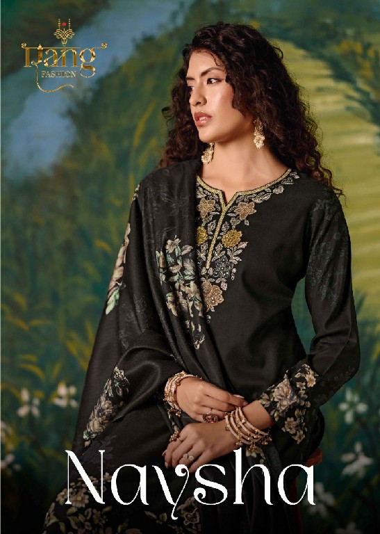 RANG FASHION NAYSHA WHOLESALE PURE PASHMINA WINTER COLECTION UNSTITCH SALWAR SUITS EXPORTER