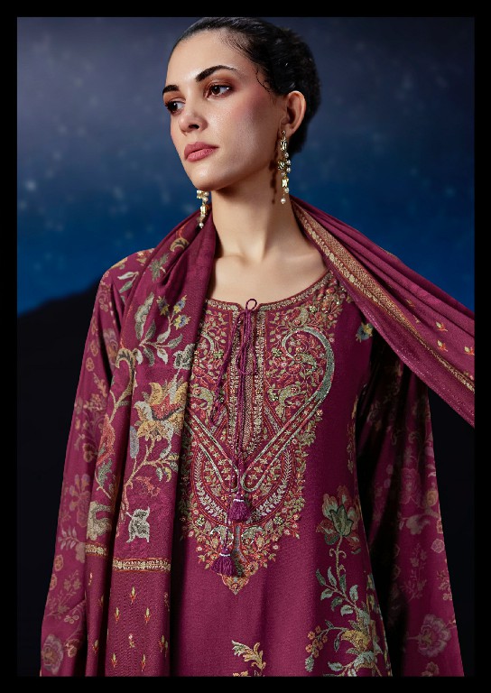 PRM TRENDZ THE MOON WHOLESALE VISCOSE PASHMINA WINTER ELEGANT UNSTITCH SALWAR SUITS EXPORTER