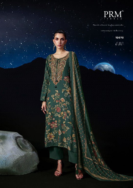 PRM TRENDZ THE MOON WHOLESALE VISCOSE PASHMINA WINTER ELEGANT UNSTITCH SALWAR SUITS EXPORTER