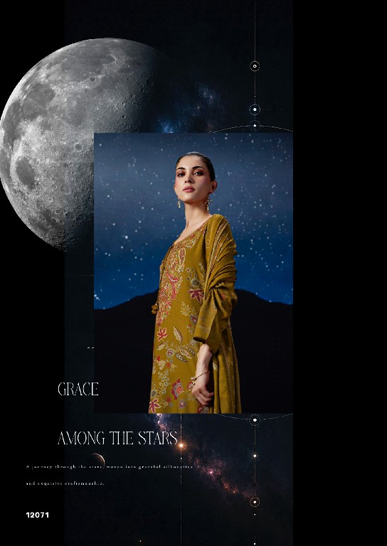 PRM TRENDZ THE MOON WHOLESALE VISCOSE PASHMINA WINTER ELEGANT UNSTITCH SALWAR SUITS EXPORTER