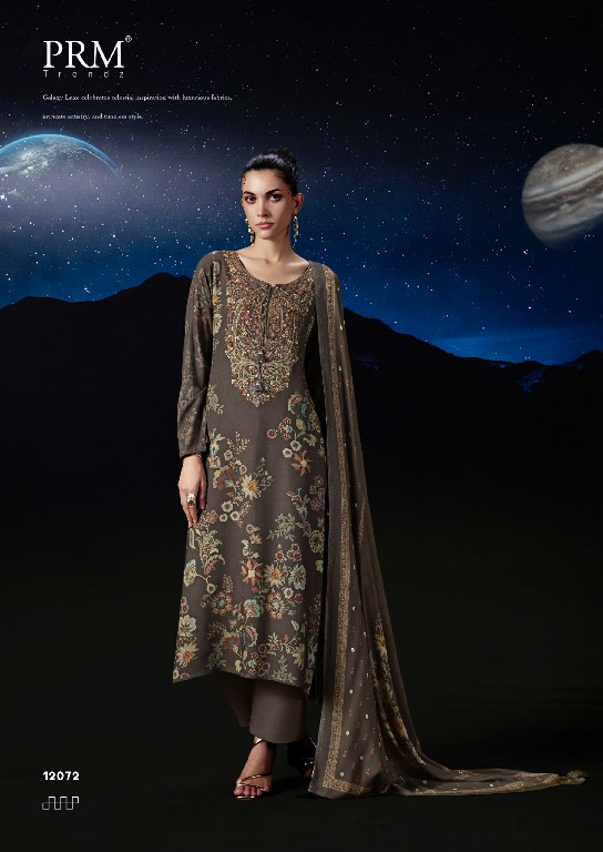 PRM TRENDZ THE MOON WHOLESALE VISCOSE PASHMINA WINTER ELEGANT UNSTITCH SALWAR SUITS EXPORTER