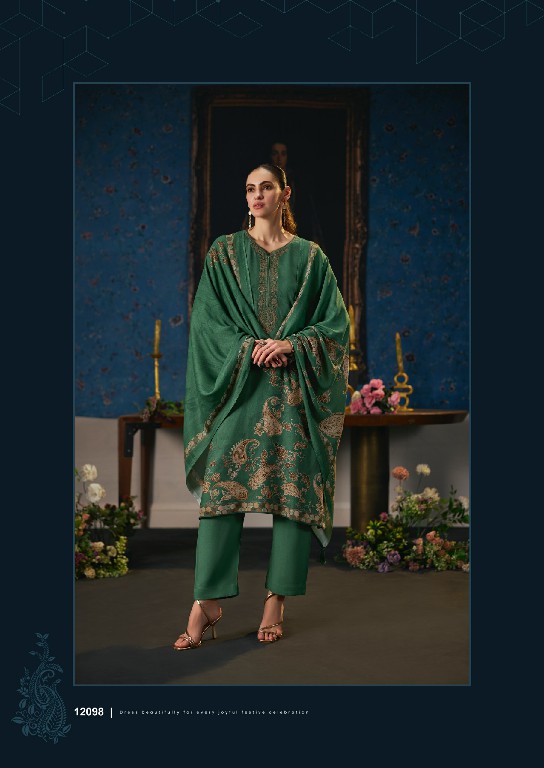 SANNA FASHION BELLISHA WHOLESALE VISCOSE PASHMINA WINTER SPECIAL UNSTITCH SALWAR SUITS SUPPLIER